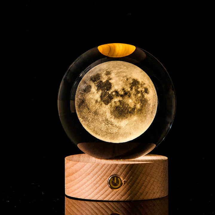 Galaxy Crystal Ball Lamp | Bowlift