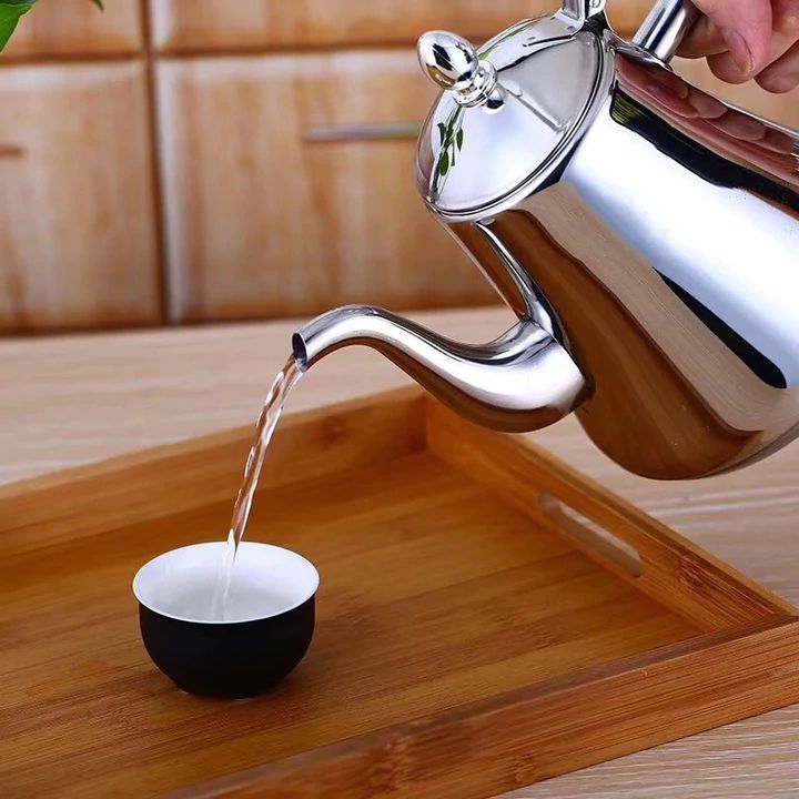 BowLift | Induction Kettle of Stainless Steel with Filter - AquaSteel