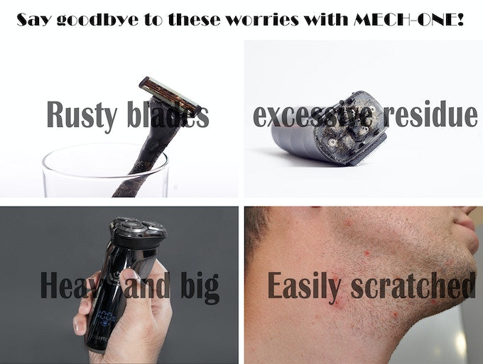BowLift | LuxRazor Elite Travel Razor | Compact magnetic design for effortless shaving on the go