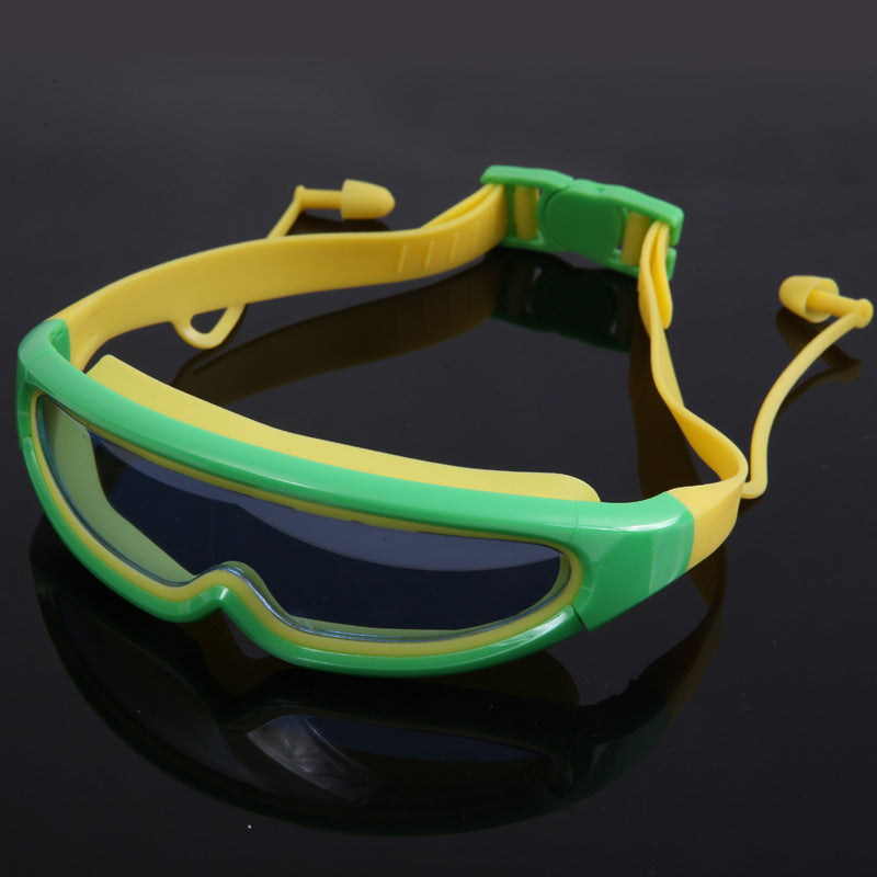 Sporty swimming goggles with adjustable wearing system Bowlift