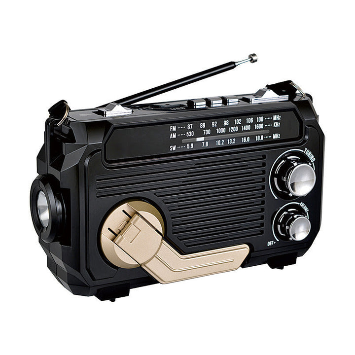 Solar-powered radio for camping | Bowlift