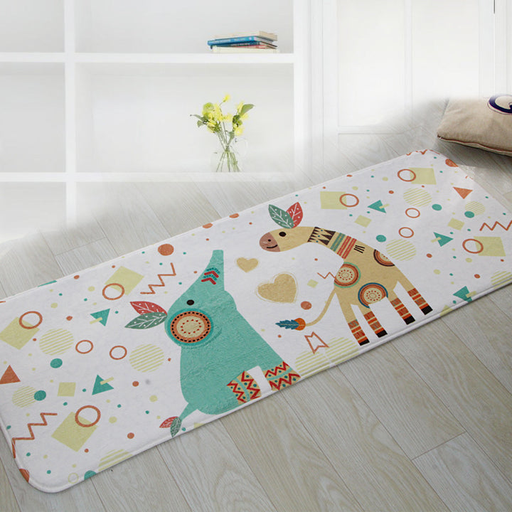 Marine Life Bath Mat Bowlift