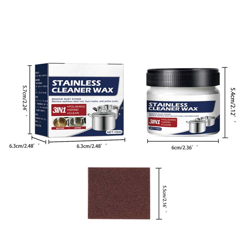 Magical stainless steel cleaning paste | Bowlift