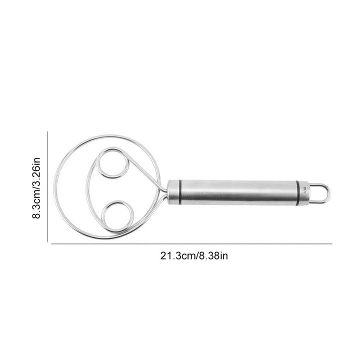 BowLift | Stainless Steel Magic Dough Whisk Bread Whisk