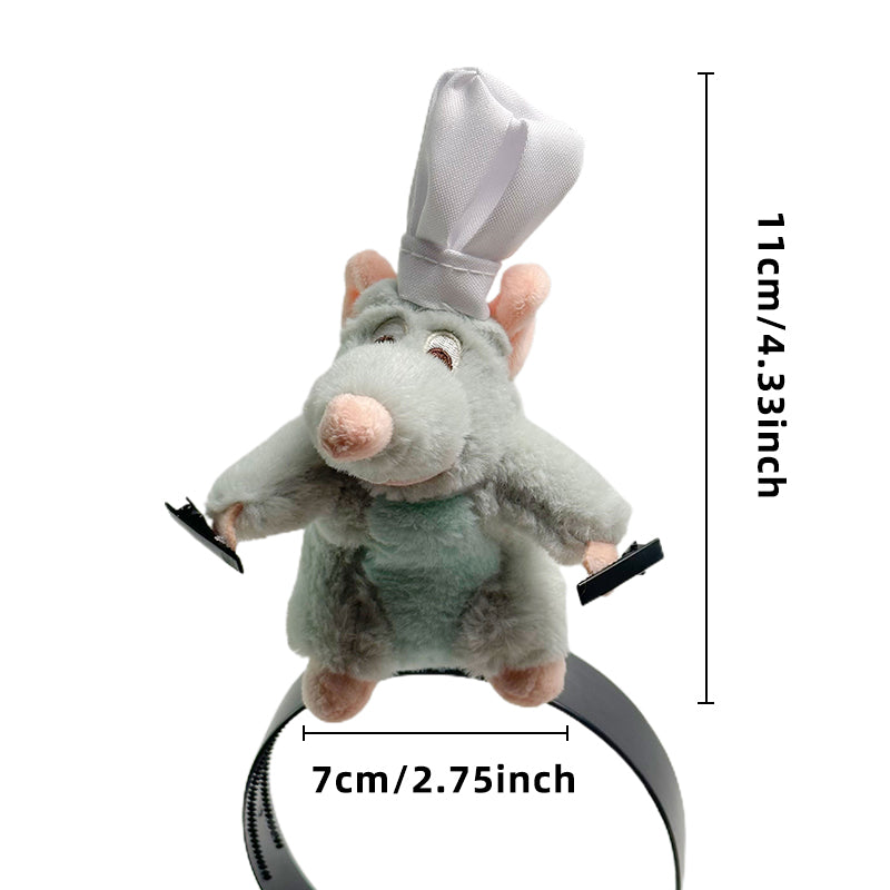 Chef Ratatouille Plush Headband | Bowlift