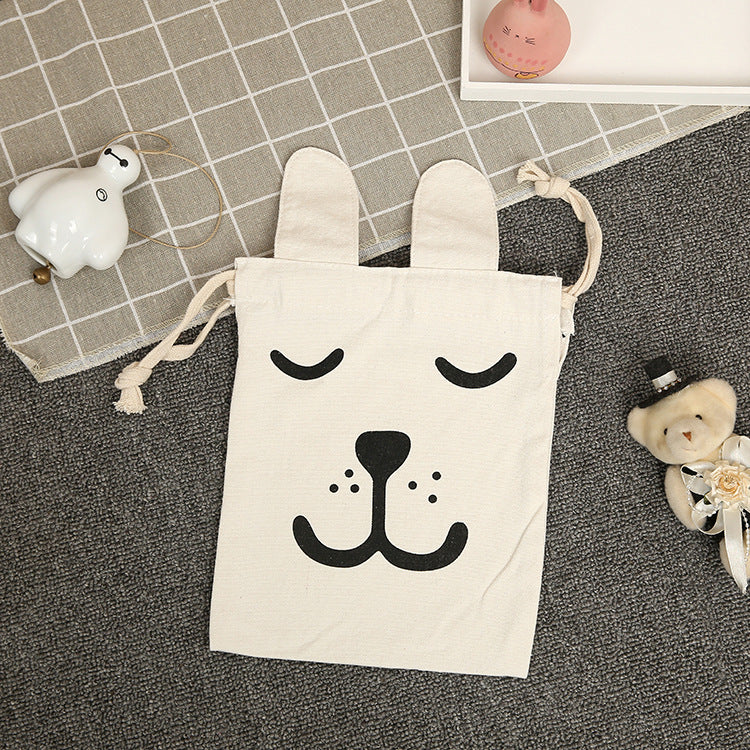 Cute animal motif bag Bowlift