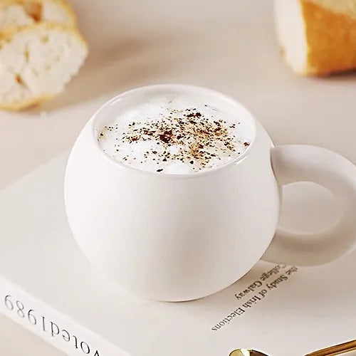 Stella Cup – Luxury Geometric Porcelain Mug Bowlift