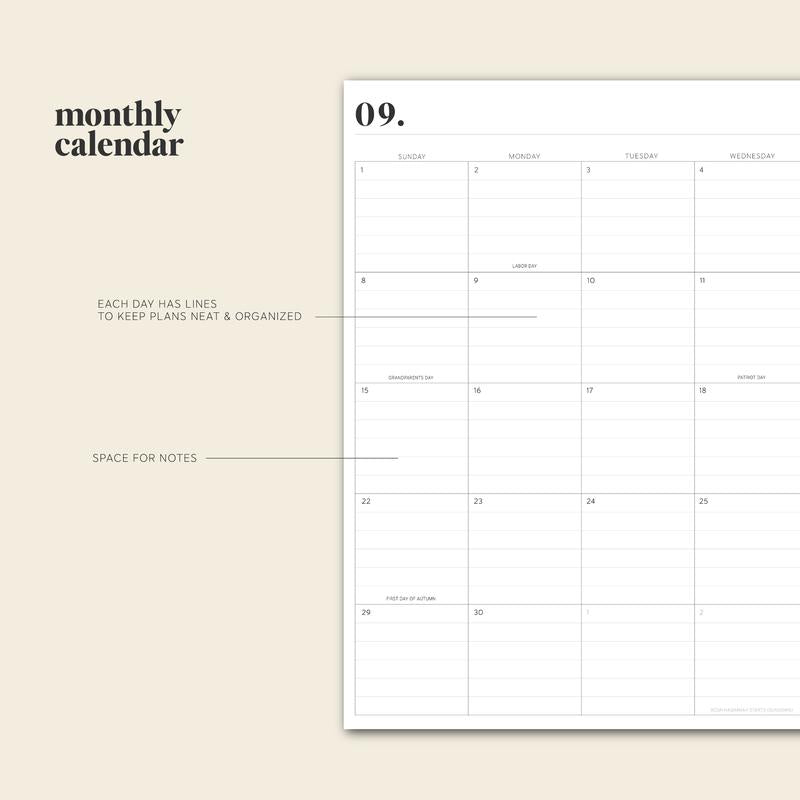BowLift | Daily Planner 24-25 - PlanEase