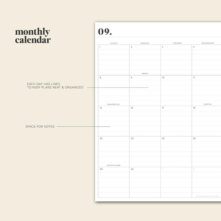 BowLift | Daily Planner 24-25 - PlanEase