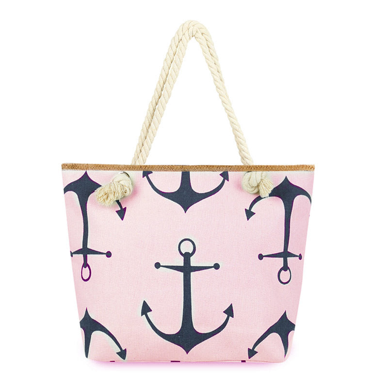 Beach bag with maritime anchor design Bowlift