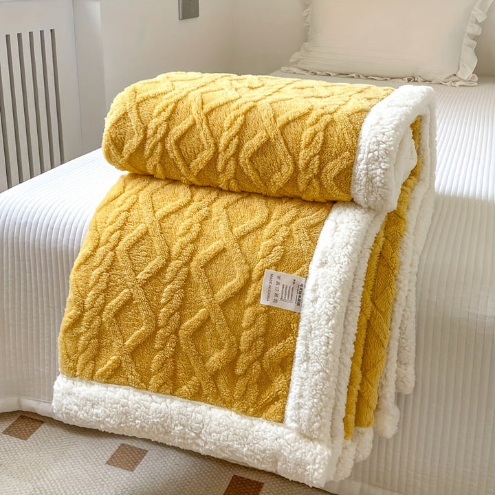 BowLift | Stylish Reversible Fleece Blanket for Ultimate Comfort and Warmth