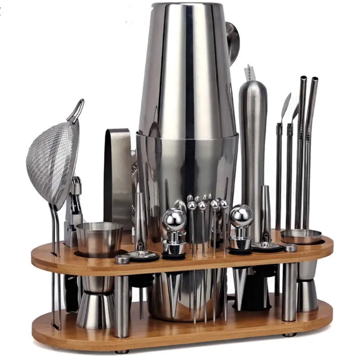 ShakerPro - Luxe 23-delige Cocktailset voor Bartenders Bowlift