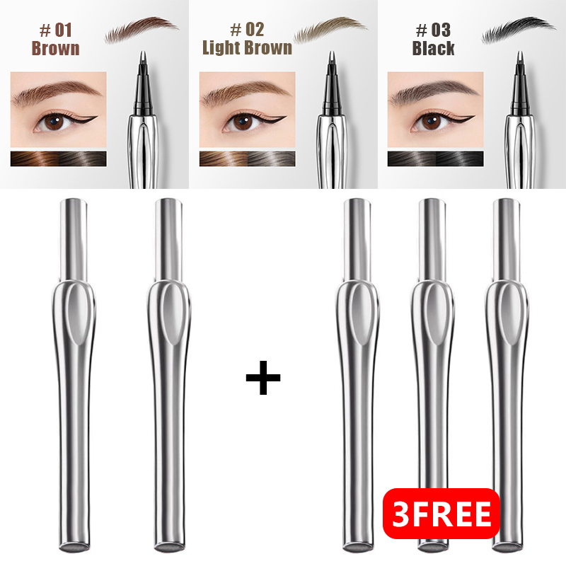 Improved Natural Waterproof Eyebrow Pencil with Micro-Fine Tip (super) Bowlift