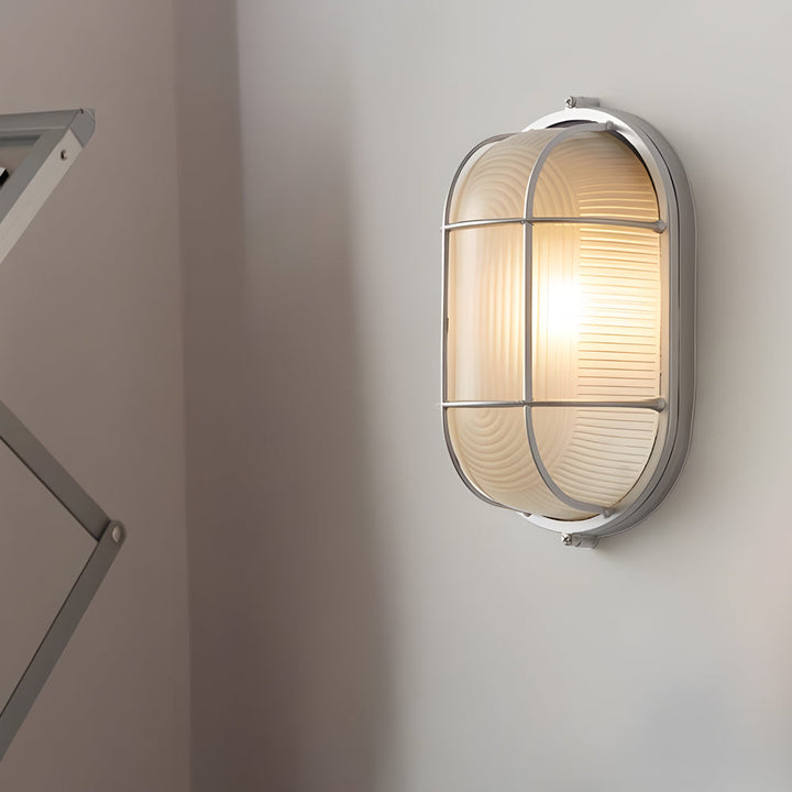 RetroGlow – Industrial Wall Light for Outdoors | Bowlift
