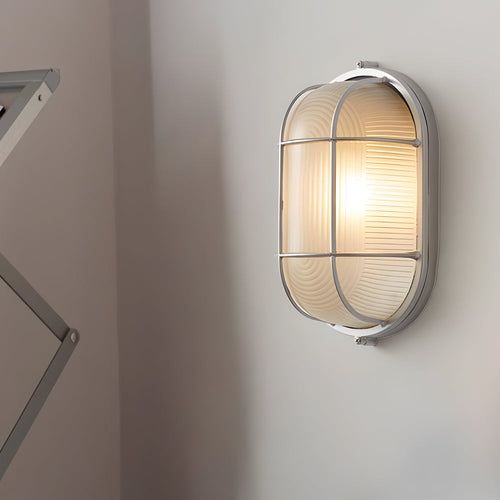 RetroGlow – Industrial Wall Light for Outdoors | Bowlift
