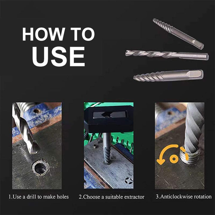 BowLift | Damaged Screw Extractor (11 pieces)
