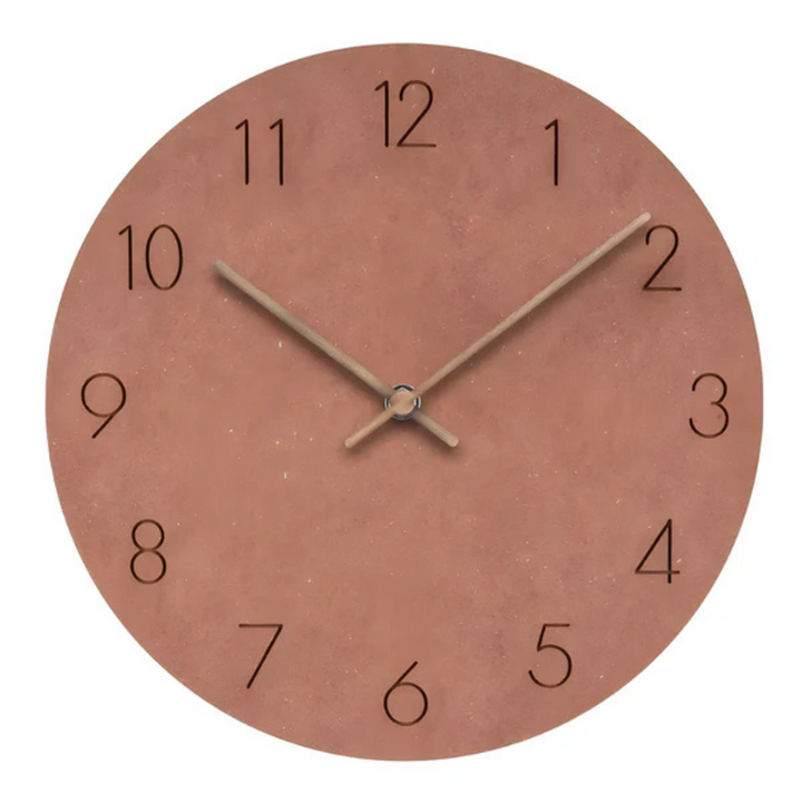 BowLift | Large Wall Clock Wood Modern | Minimalistic Wall Design