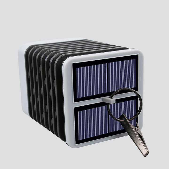 BowLift | Solar LED garden lantern with ribbed design – Decorative outdoor lighting for garden