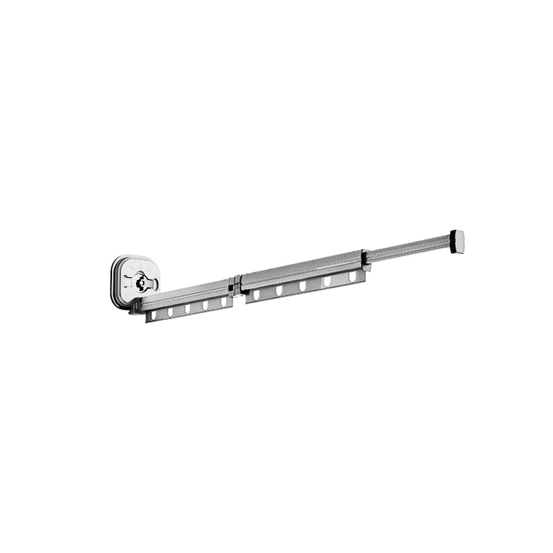 Wall-Mounted Foldable Clothes Drying Rack with Suction Cup | Bowlift