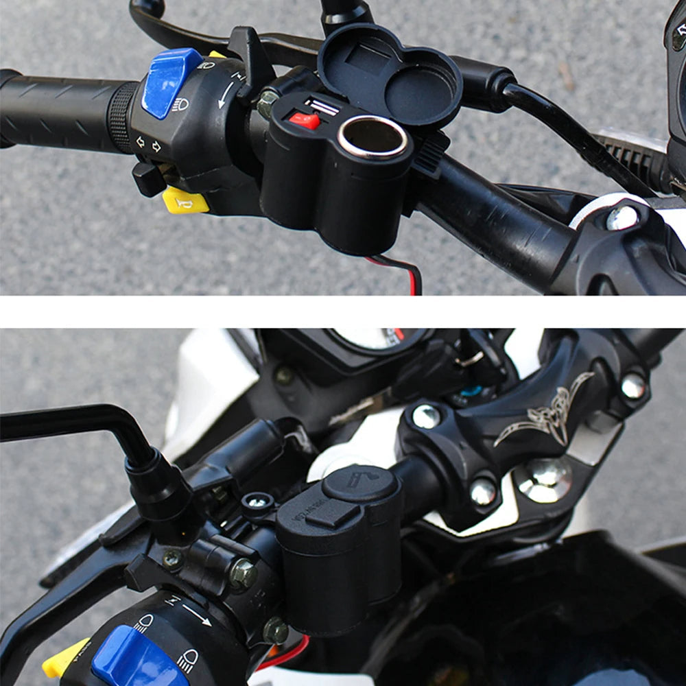 BowLift | Motorcycle Waterproof Handlebar USB Charger