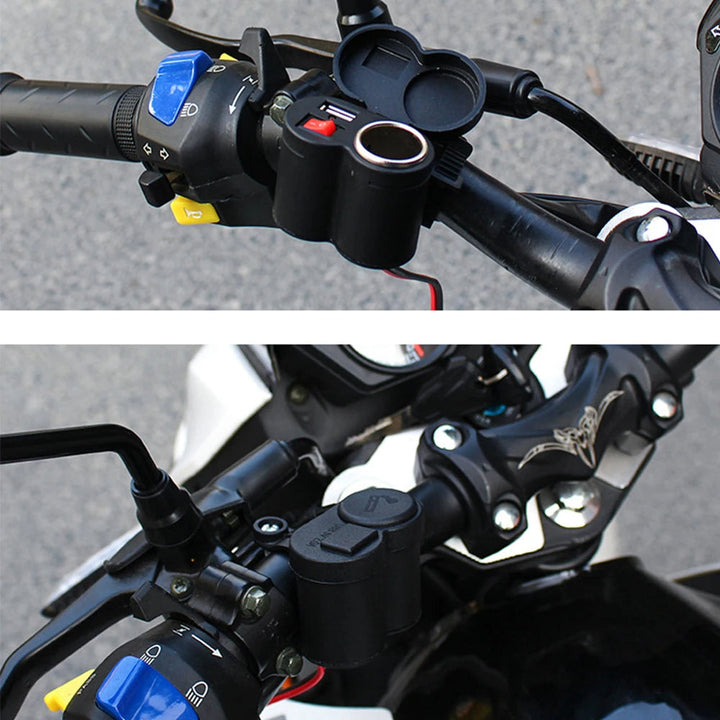 BowLift | Motorcycle Waterproof Handlebar USB Charger