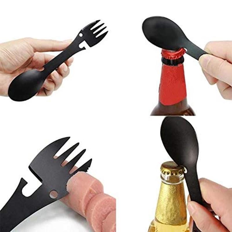 The Trek Tool - 5 in 1 Tactical Spork | Bowlift