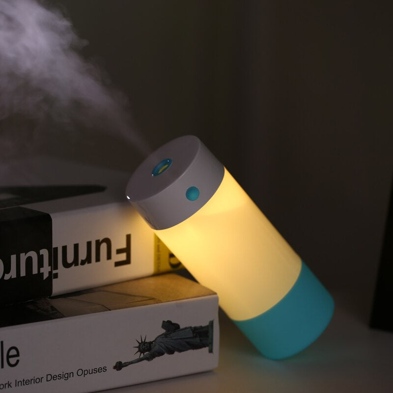 BowLift | Ultrasonic Air Humidifier with light for Home and Car
