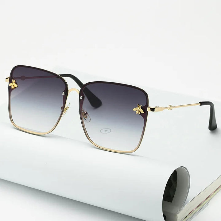 Charlotte Sunglasses | Oversized & Rimless | Bowlift