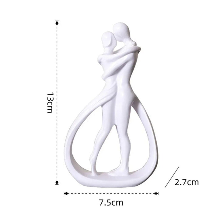 BowLift | Embrace Resin Couple Sculpture
