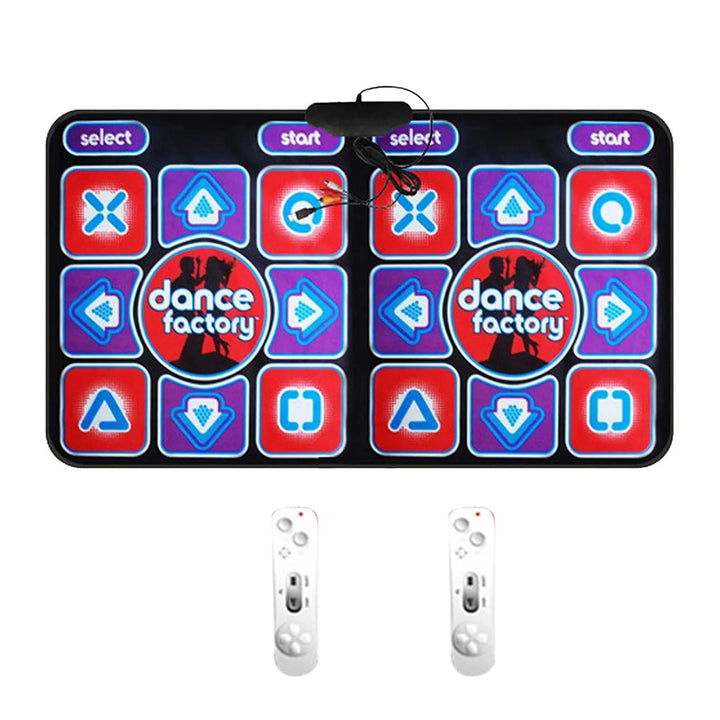 BowLift | Double Dance Mat with Remote Control - RhythmFlex