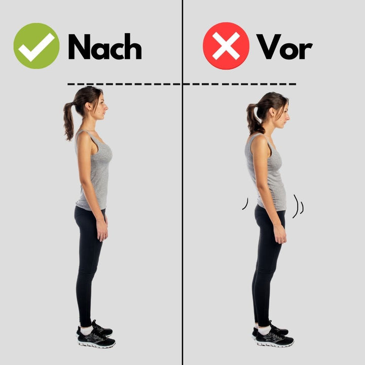 HealthPost 3-in-1 Back Posture Corrector | Adjustable Back Support for Office, Sports & Everyday | Upper & Lower Back | Bowlift
