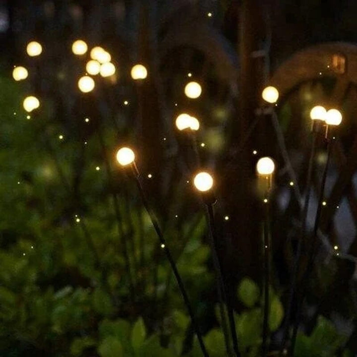Solar-powered firefly garden light | Bowlift