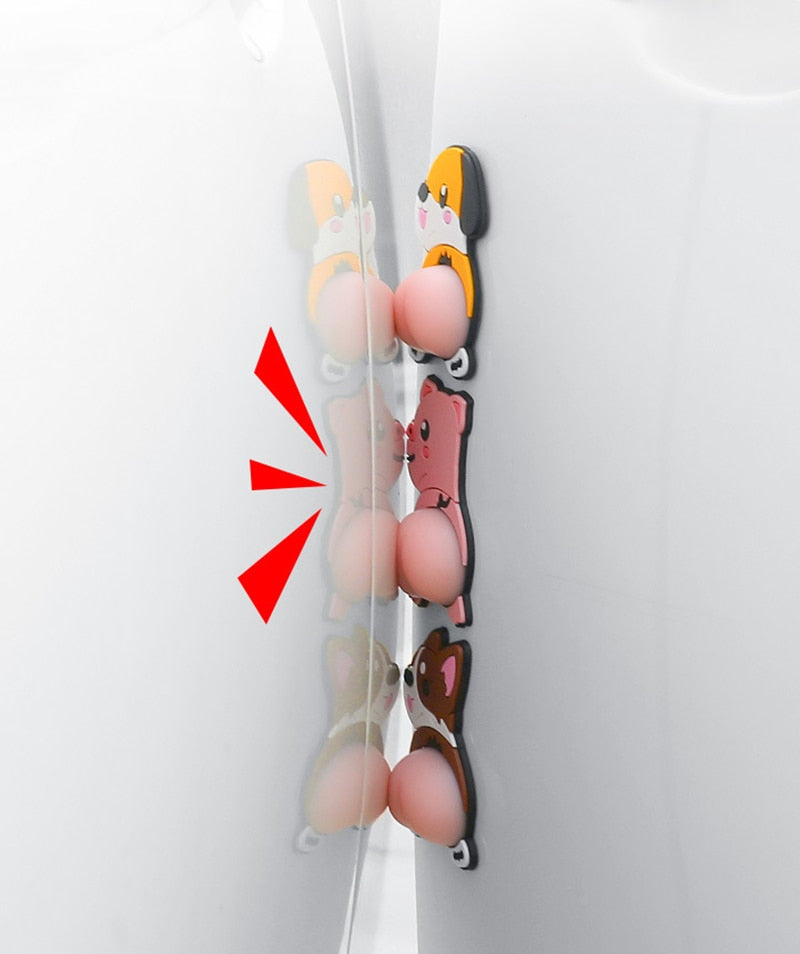 BowLift | 3D Cartoon Car Bumper Door Protectors