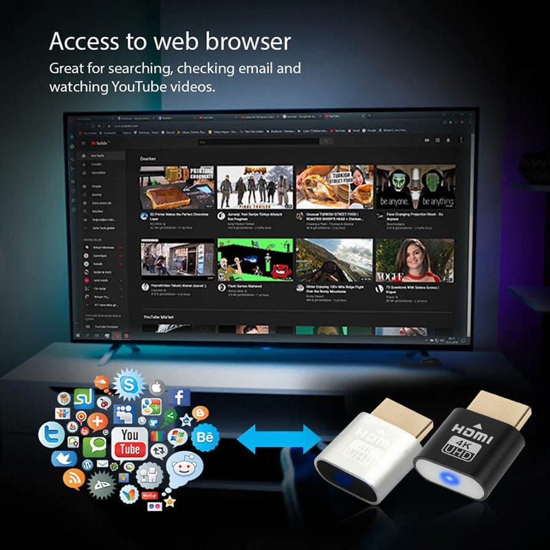 BowLift | TV Streaming Device - Receive all channels for free - No monthly fees
