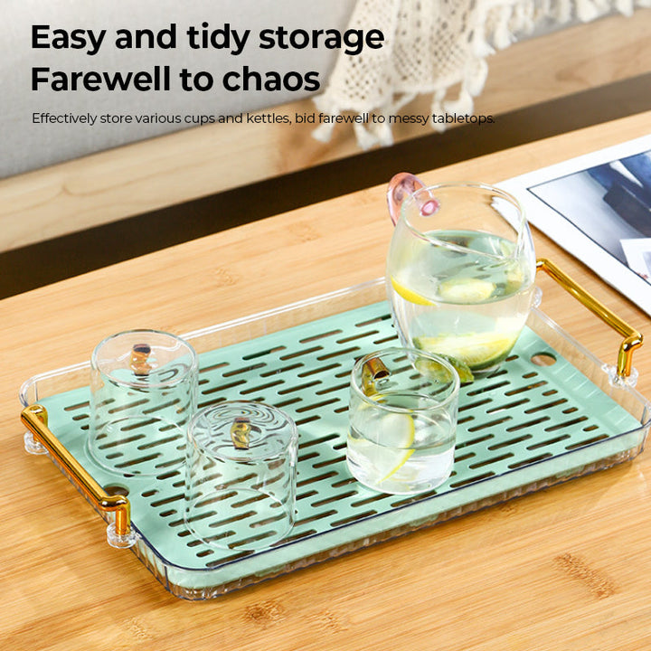 Light Luxury Draining Tea Tray | Bowlift
