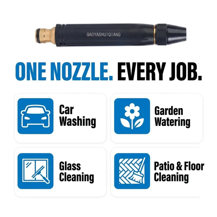 High Pressure Hose Nozzle Water Gun Bowlift
