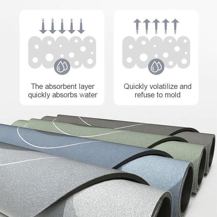BowLift | AquaComfort | Fast-drying Bath Mat 50x80cm