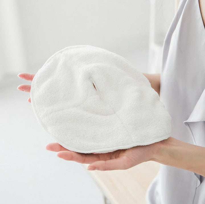 Moisturizing facial cloth made of coral velor | Bowlift