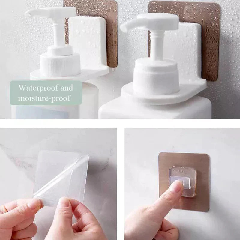 Shampoo & Sanitizer Adhesive Sticky Holder Bowlift