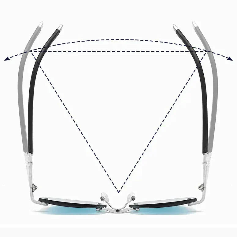 BowLift | Sapphire High Hardness Anti-Blue Light Wide and Near Reading Glasses Sunglasses