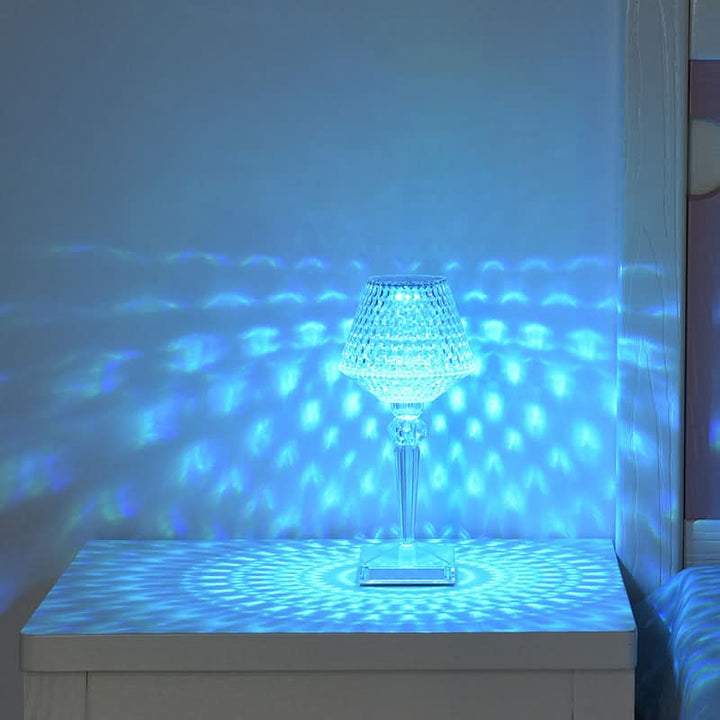 BowLift | Rechargeable Crystal Lampshade Touch LED Lamp
