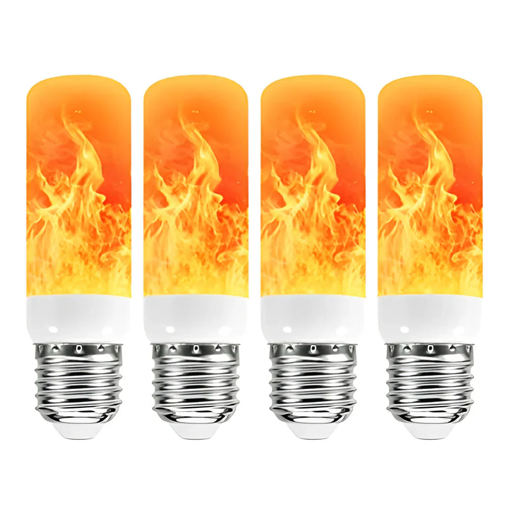 BowLift | Flame effect lamp – 9W LED lamp with realistic flame light