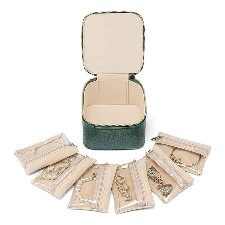 Leather jewelry box for travel | Bowlift