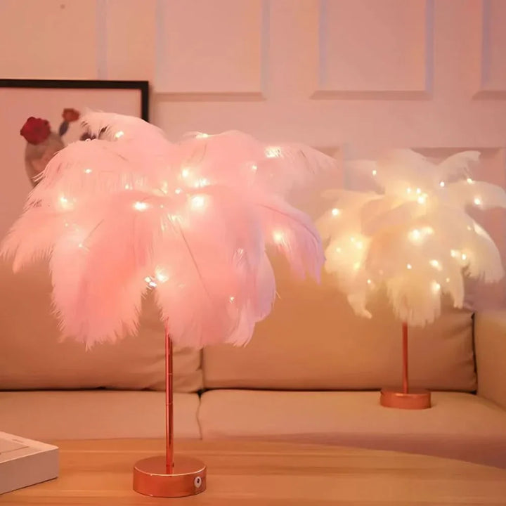 BowLift | LumaPalm Feather Palm Tree Lamp