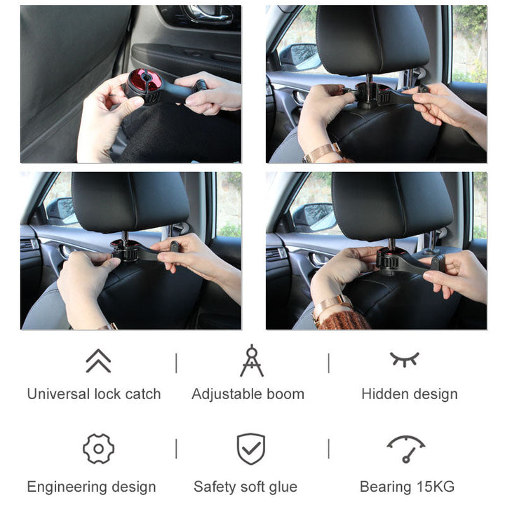 BowLift | Headrest holder car strap