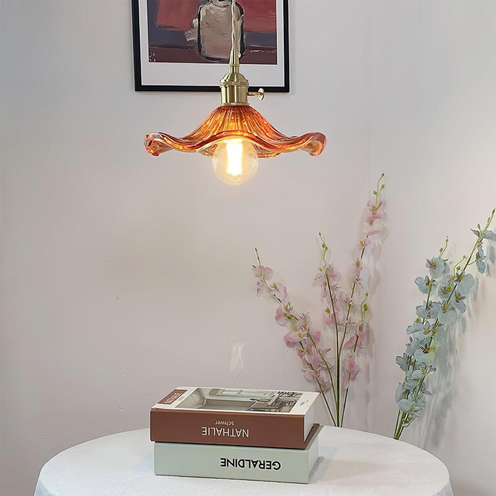 BowLift | Hibiscus Flower Table Lamp - Decorative Lighting Fixture for Living Room & Bedroom Decor