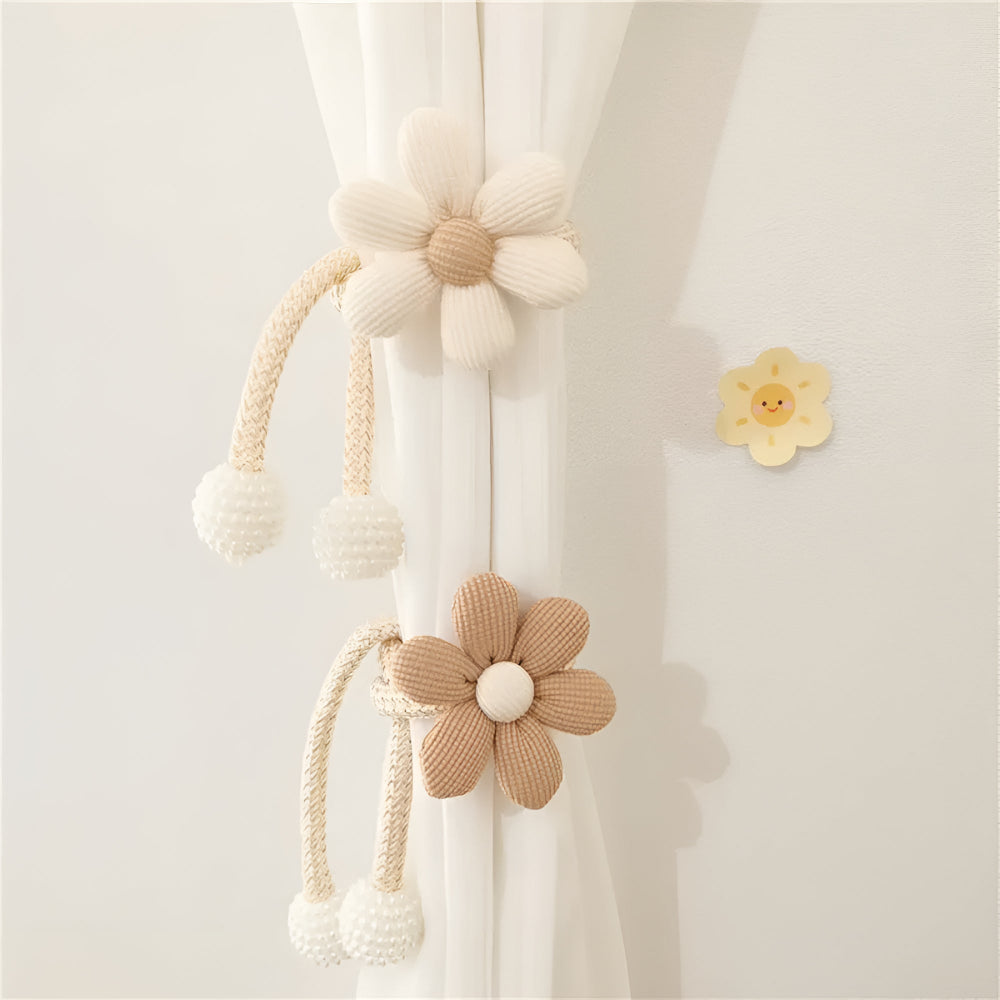 BowLift | Whimsical Flower Curtain Tie Back
