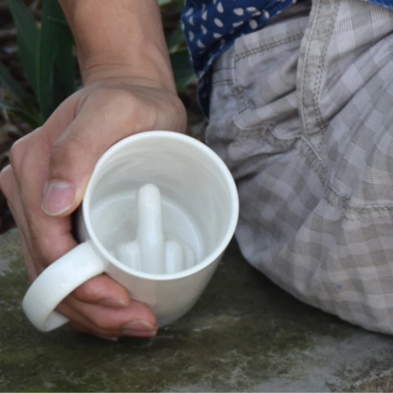 BowLift | Middle Finger Ceramic Mug