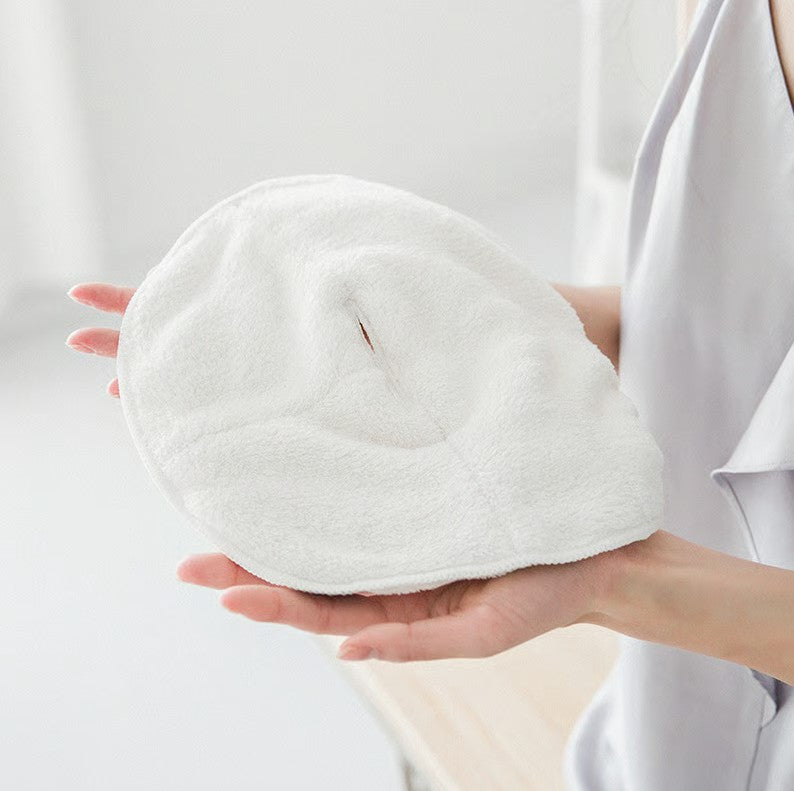 Moisturizing facial towel made of coral velours | Bowlift