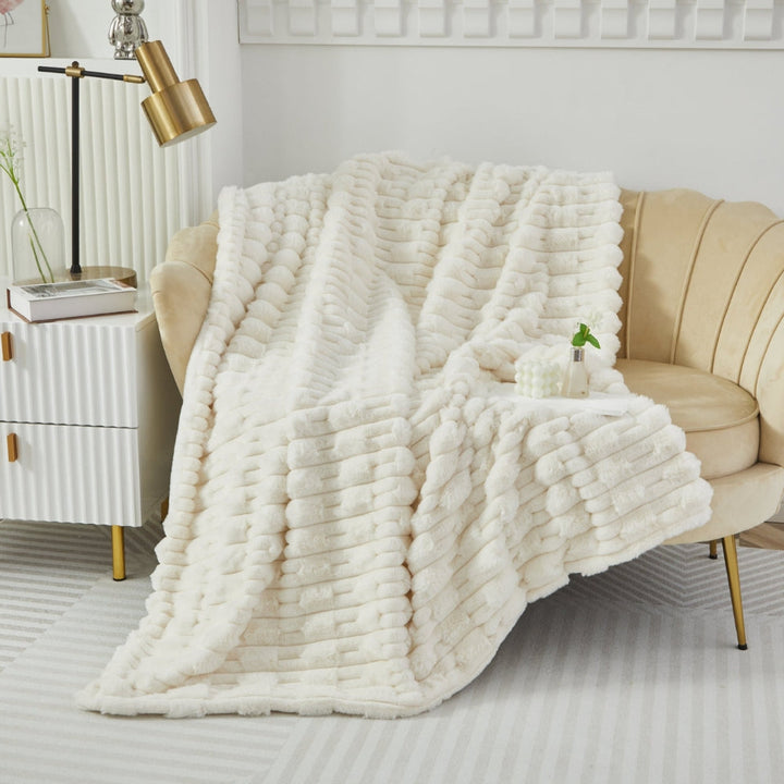 BowLift | Plush Soft Faux Rabbit Blanket